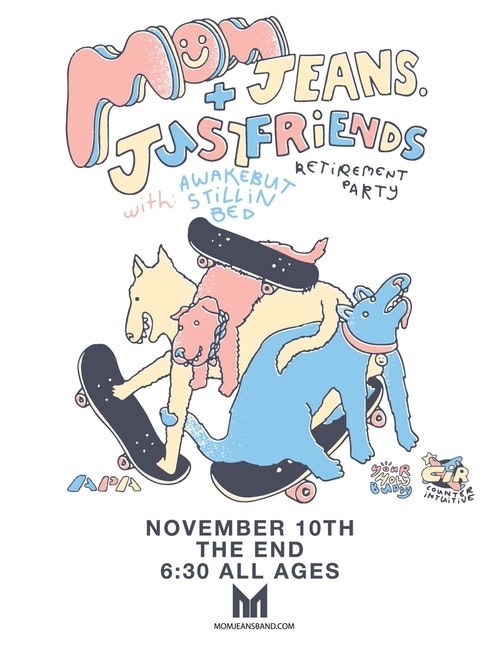 Mom Jeans Kill It at The End Amid juul Smoke, Showers of Bottled Water