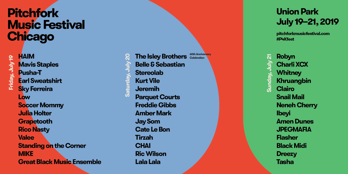 Catch us at Pitchfork Music Fest!