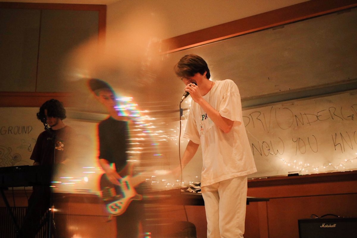 Bottom Text performs at WRVUnderground on October 11, 2019
