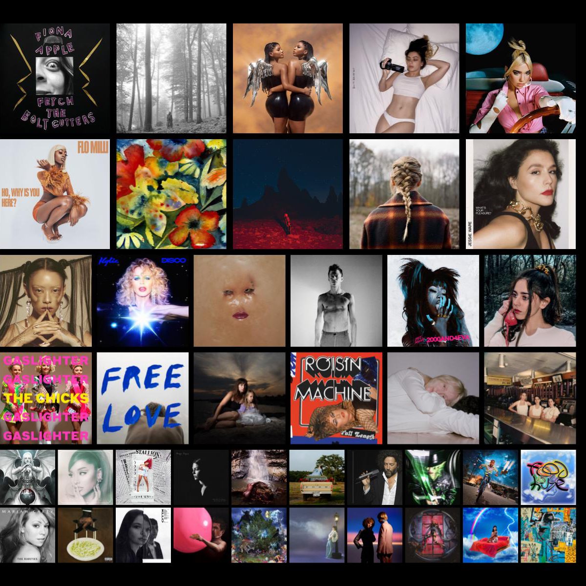 WRVU's Favorite Albums of 2020